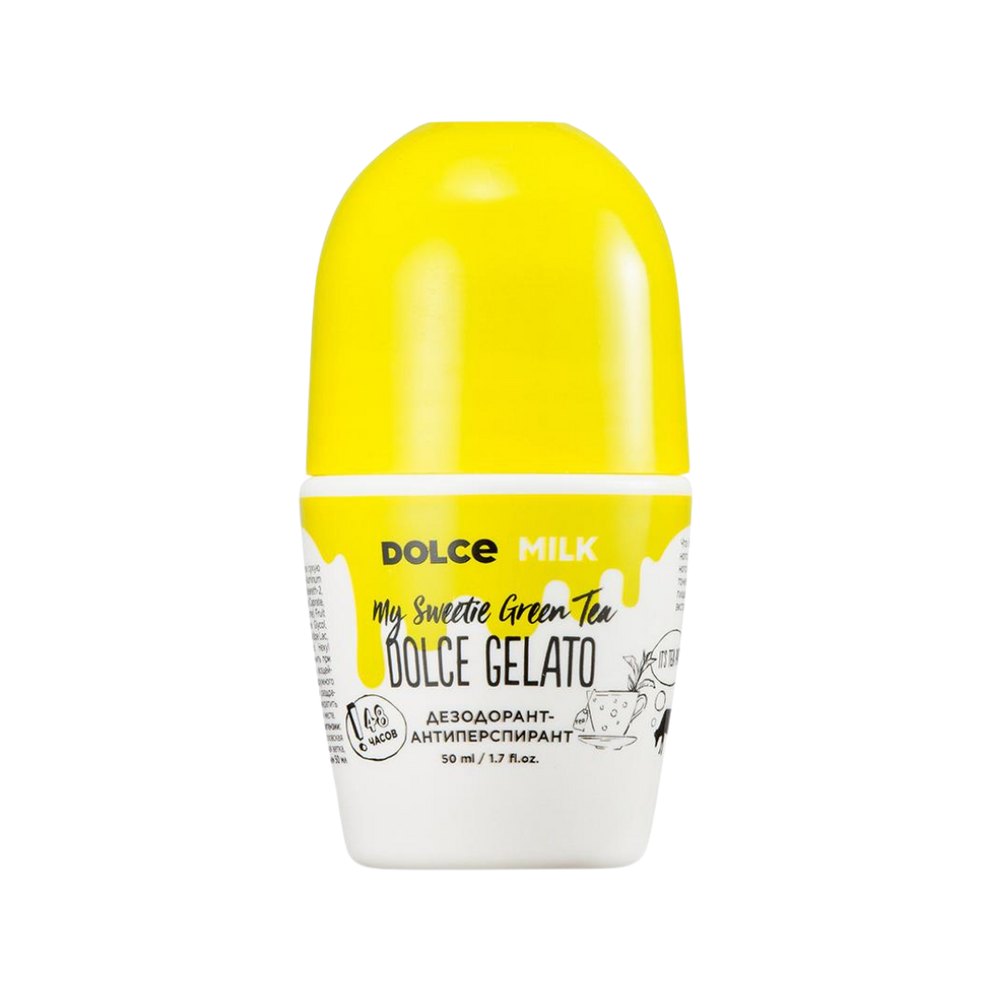 DOLCE MILK My Sweetie Green Tea Dolce Gelato - 50ml | دولتشي ميلك مزيل تعرق ومضاد للتعرق - 50 مل