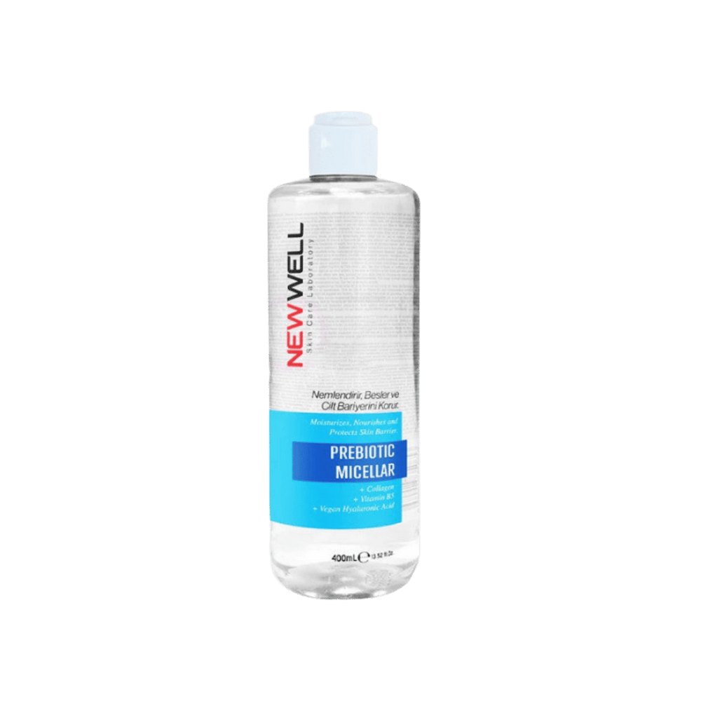 NEW WELL Prebiotic Miceellar Water - 400ml | نيو ويل مزيل مكياج ميسيلار بالبريبايوتيك - 400 مل