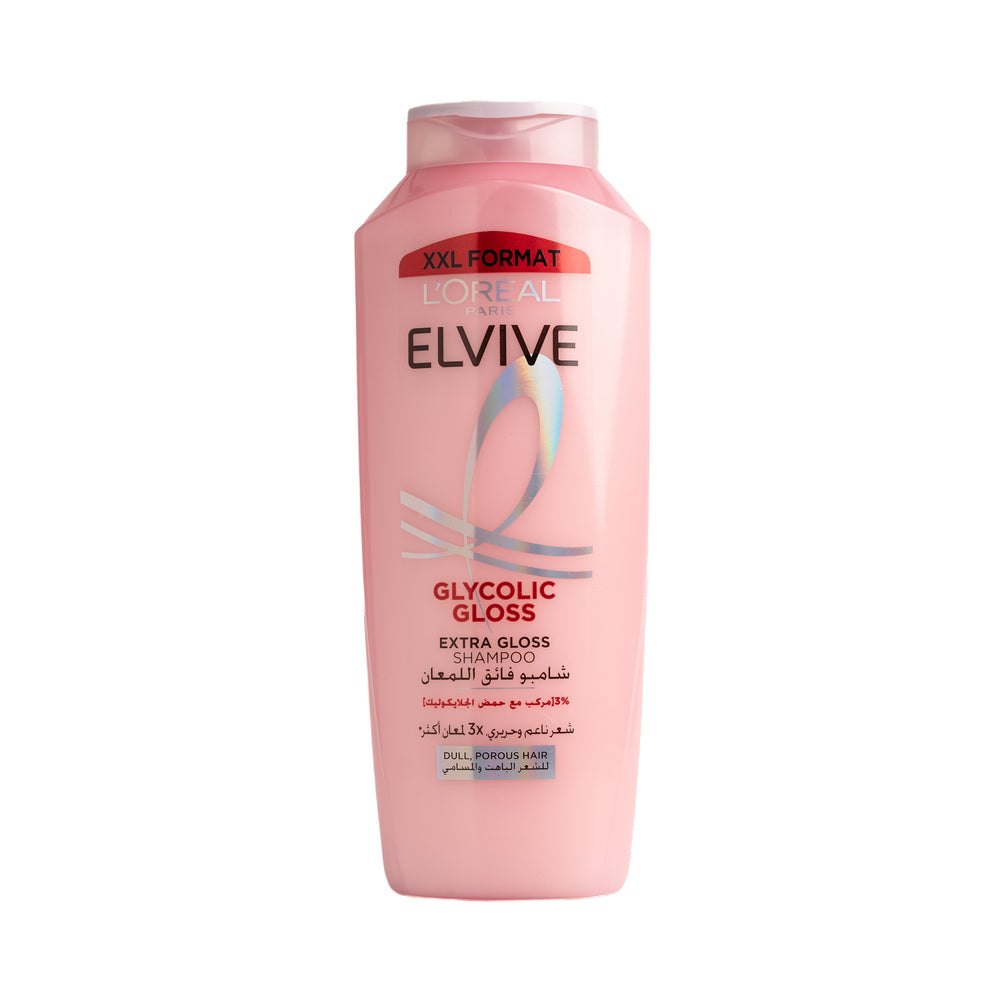 L’Oreal Elvive Extra Gloss Shampoo - 600ml | لوريال ِشامبو لتعزيز لمعان الشعر - 600 مل