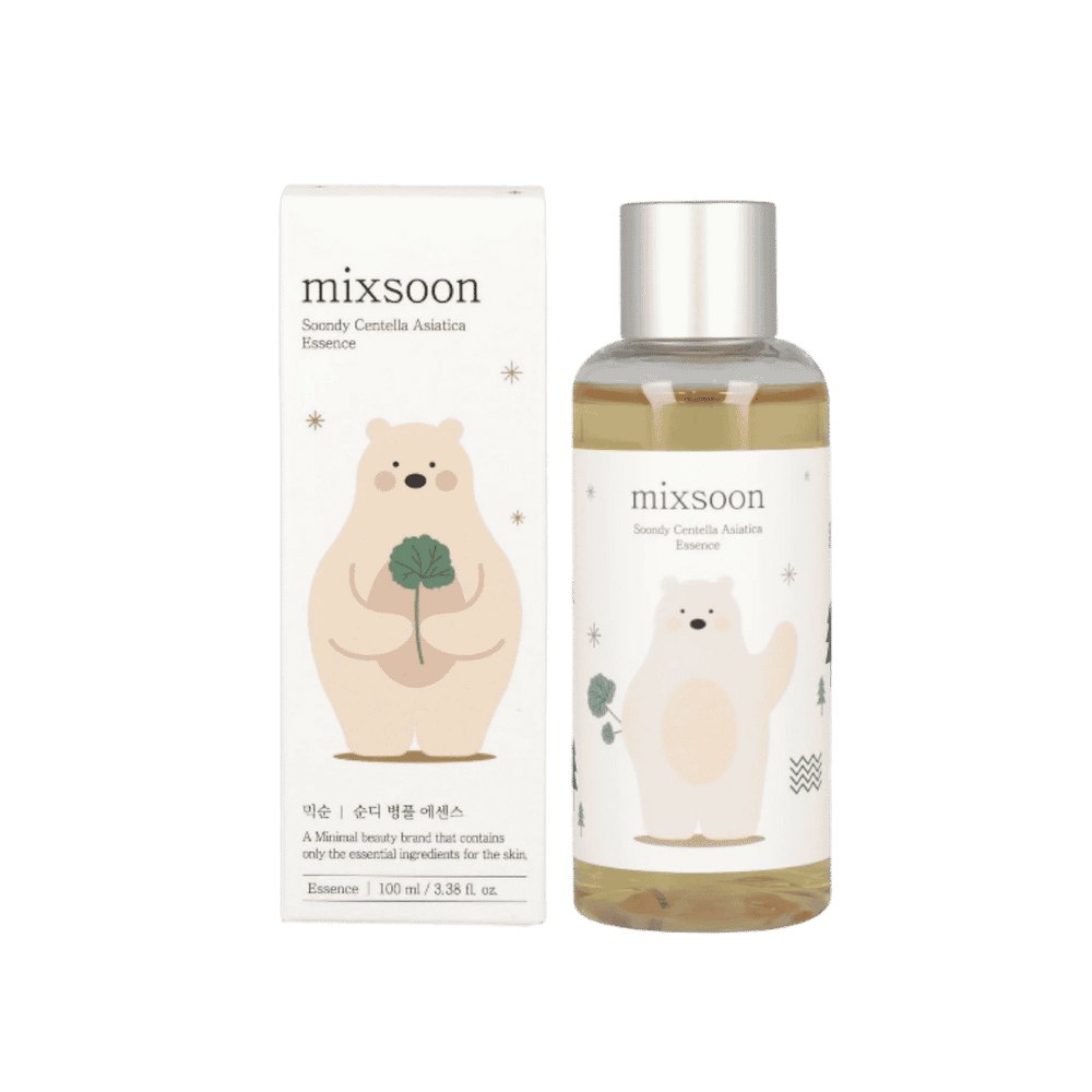 MIXSOON Soondy Centella Asiatica Essence - 100ml | ميكسون ايسنس السنتيلا المهدئ للبشرة - 100 مل