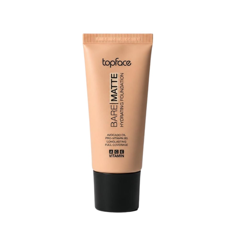 topface Bare Matte Hydrating Foundation - 30g | توب فيس كريم أساس باري مات المرطب - 30 غرام