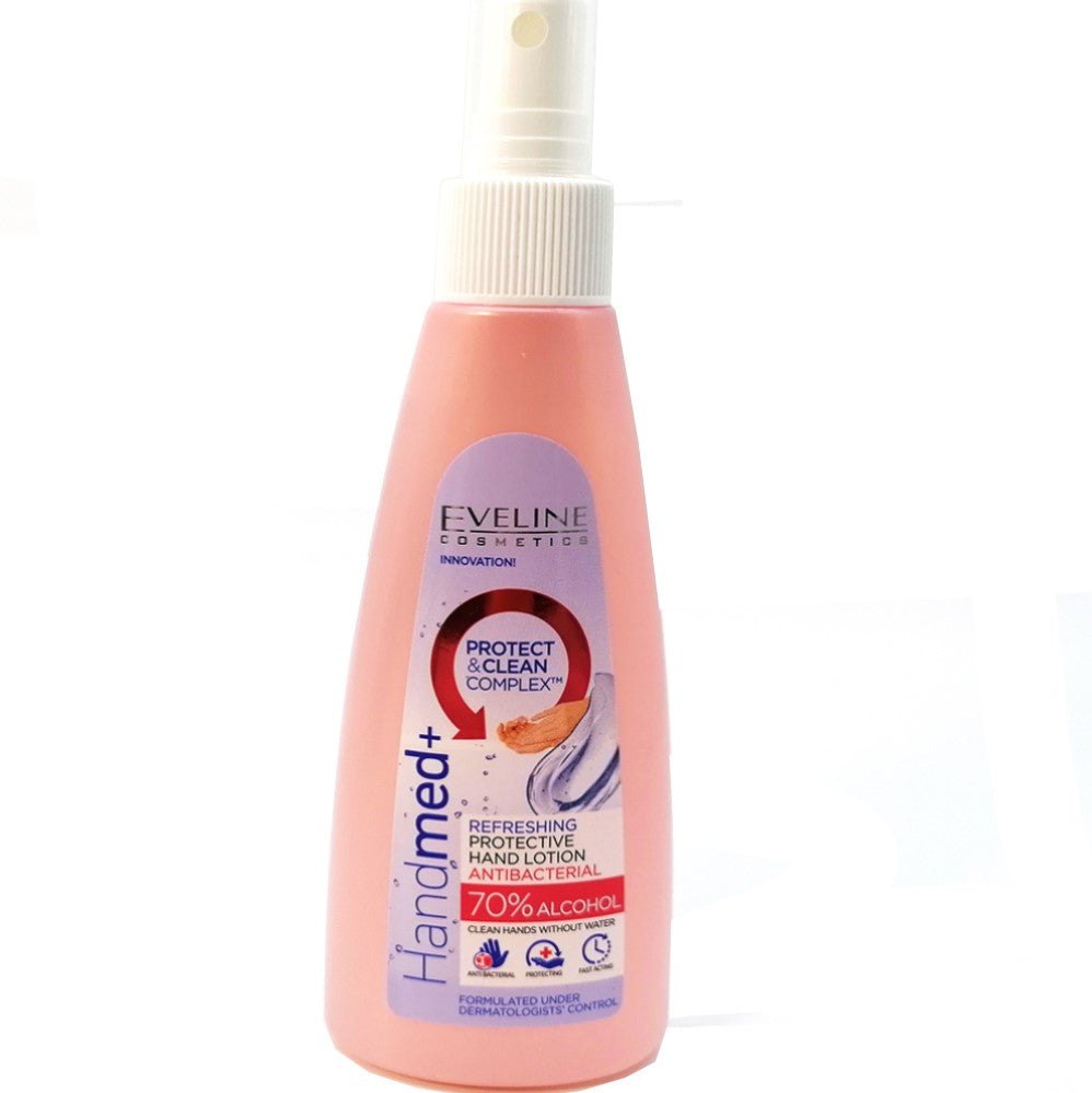EVELINE Handmed antibacteriana 70% alcohol - 150ml | ايفلين لوشن تعقيم اليدين مضاد للبتكيريا 70% كحول - 150 مل