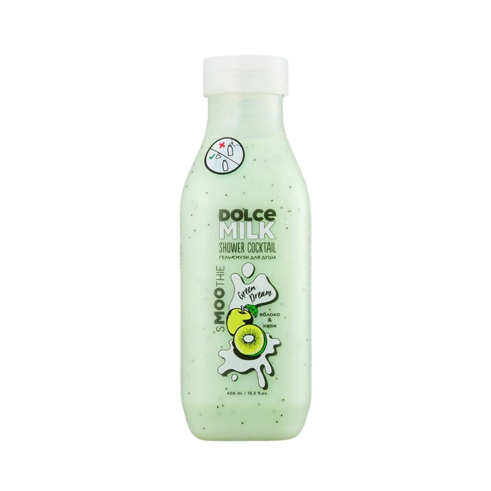DOLCE MILK Smoothie Shower Gel Green Dream - 400ml | دولتشي ميلك كوكتيل استحمام سموذي - 400مل