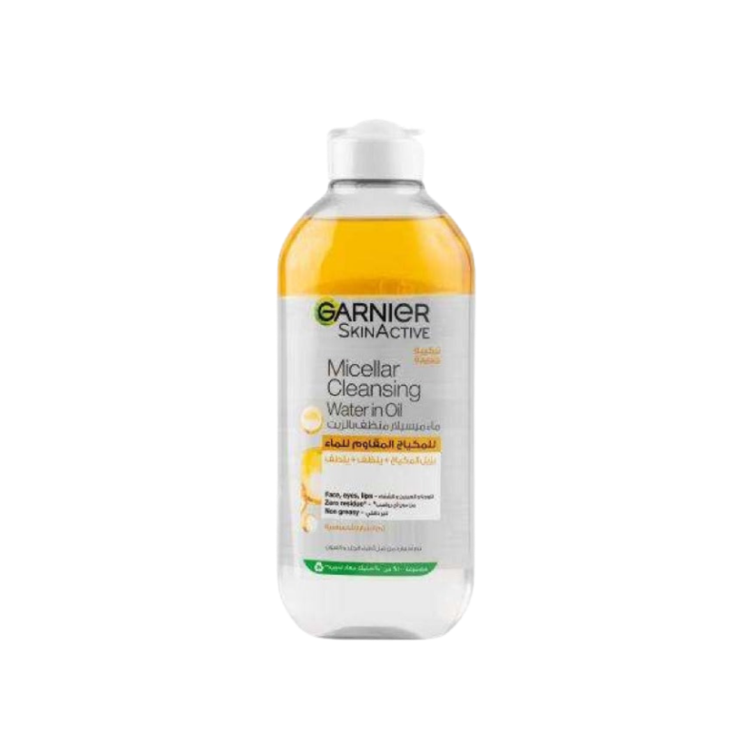 Garnier Micellar Cleansing Water In Oil - 400ml | غارنييه مزيل مكياج ماء ميسيلار زيت في ماء - 400 مل