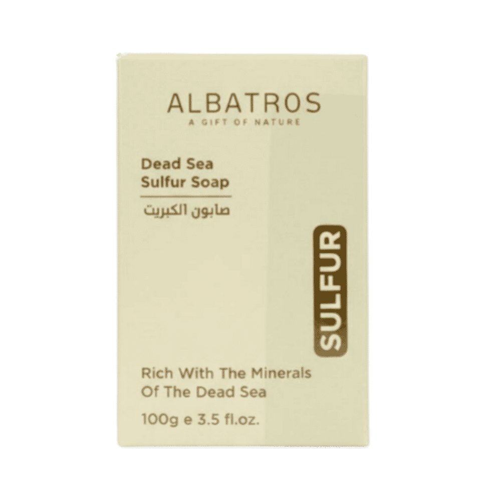 AL BATROS Sulfur Soap - 100g | الباتروس صابون بالكبريت - 100غ