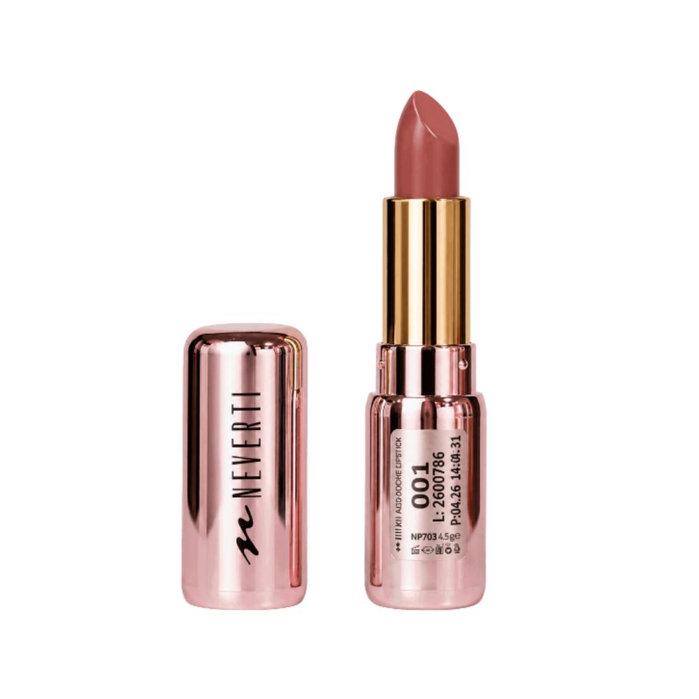 Neverti Kiss Adore Shiny Lipstick - 4.5g | نيفرتي أحمر شفاه - 4.5غ