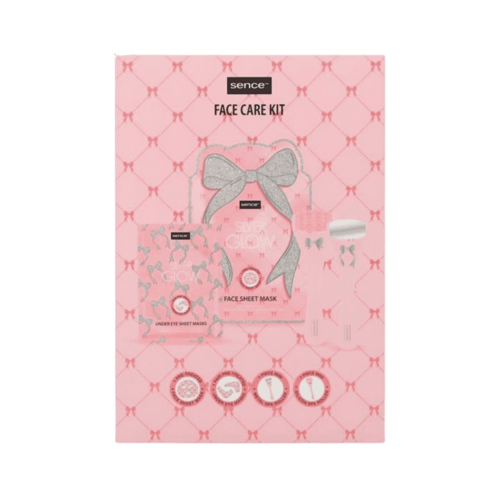 Sence Beauty FACE CARE Kit Silver Glow | سينس بيوتي مجموعة العناية بالبشرة سيلفر غلو