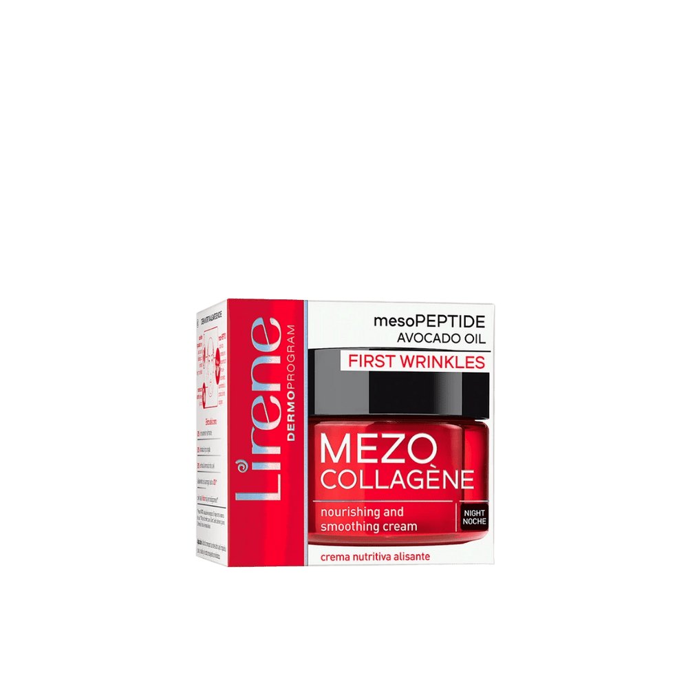 Lirene MEZO COLLAGÈNE Nourishing and smoothing night cream - 50ml | ليرين كريم ليلي مغذي - 50مل