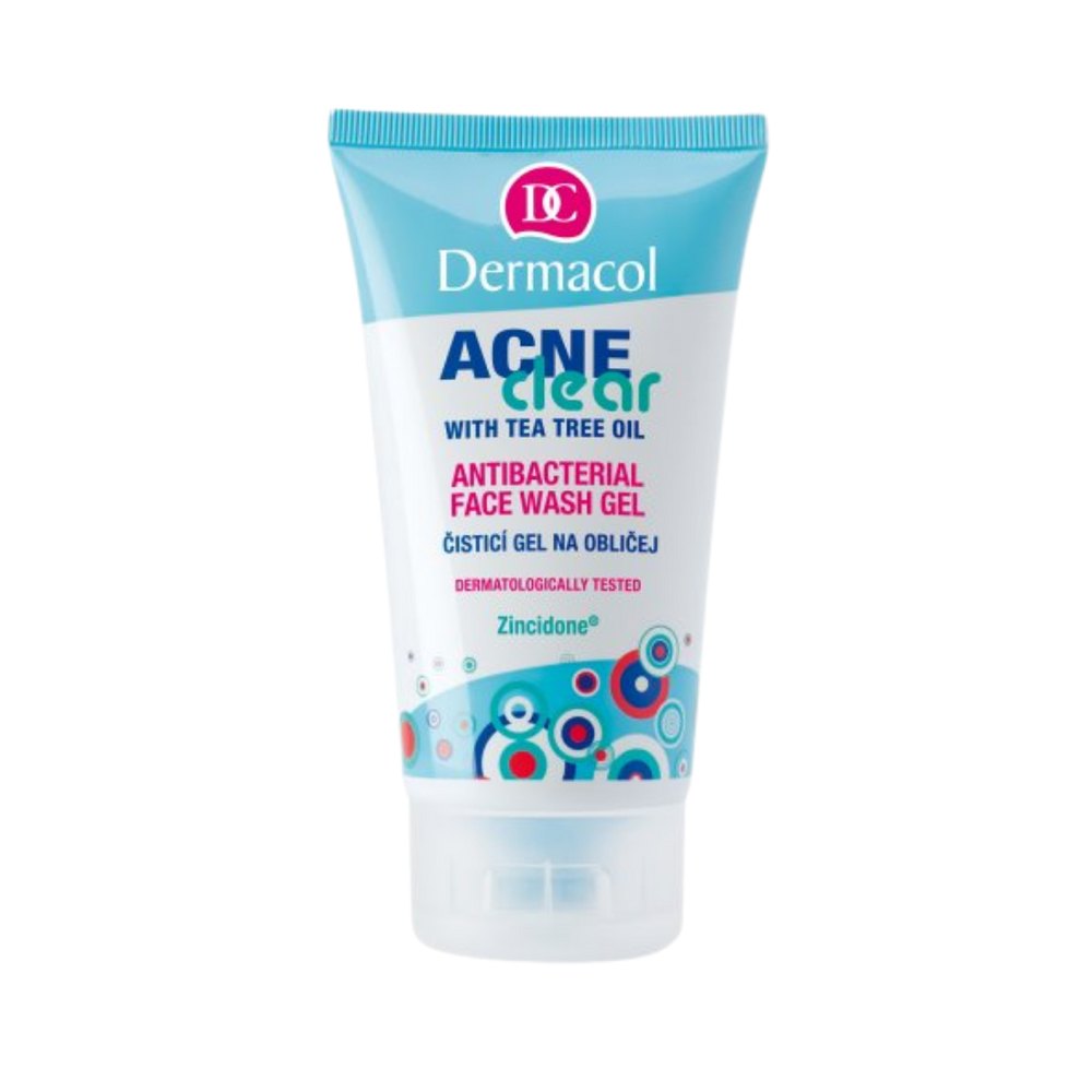 DERMACOL AcneClear Antibacterial Face Wash - 150ml | ديرماكول غسول جل لمعالجة حب الشباب - 150 مل