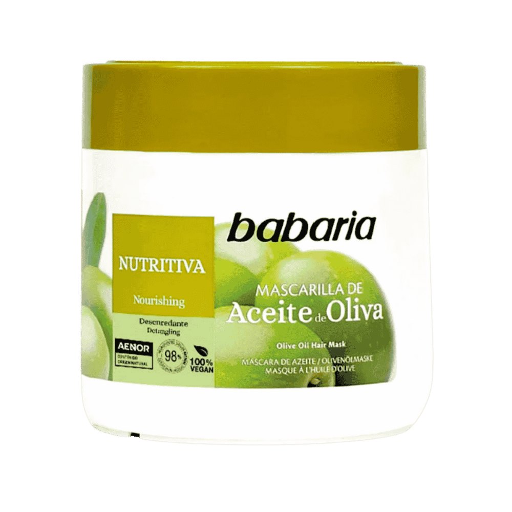 BABARIA Nourishing Olive Oil Mask - 400ml | باباريا ماسك للشعر بزيت الزيتون - 400 مل
