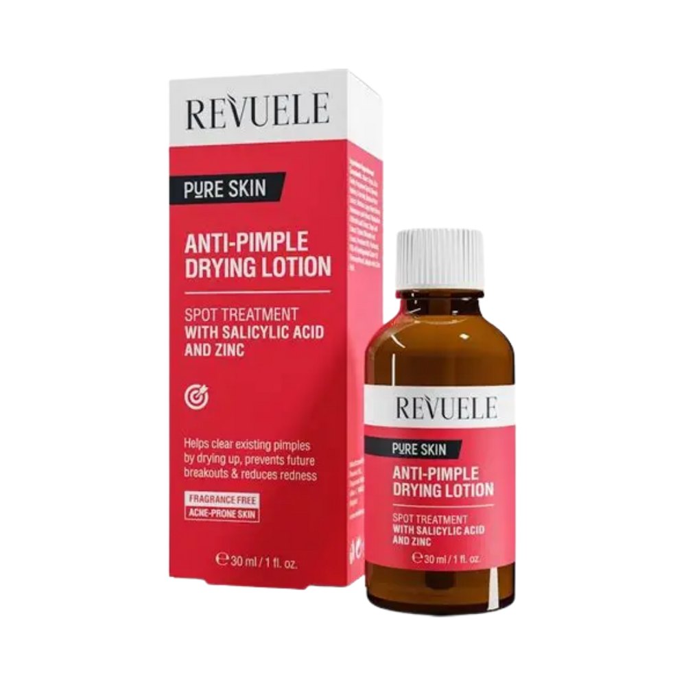 Revuele Anti-pimple drying lotion - 30ml | ريفويل محلول موضعي لعلاج حب الشباب - 30 مل