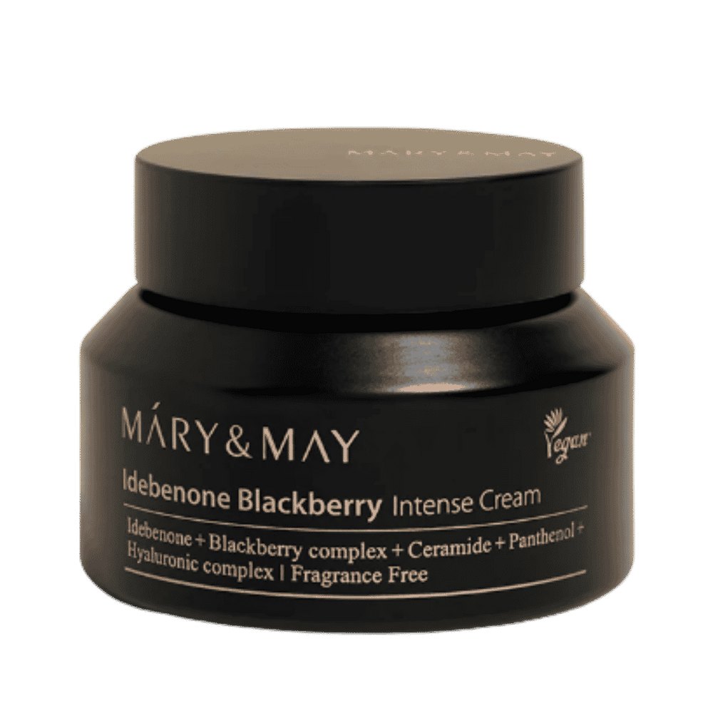 MARY & MAY Idebenone Blackberry Complex Intense Cream - 70g | ماري اند ماي كريم مكثف بالآيديبينون والتوت الأسود - 70غ