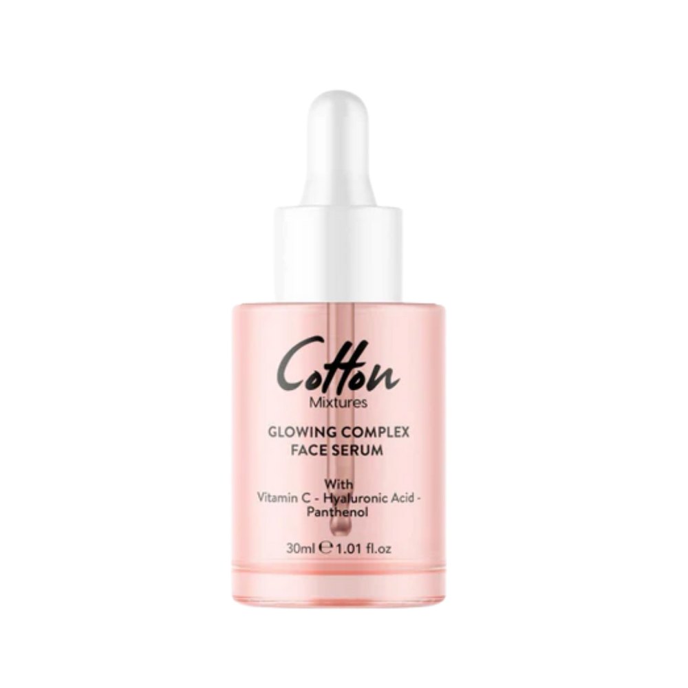 Cotton Glowing Complex Face Serum Vitamin C Hyaluronic Acid & Panthenol - 30ml | كوتون سيروم الاضاءة - 30 مل