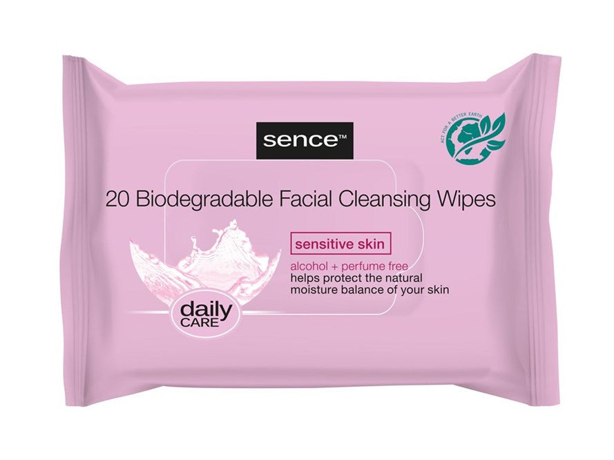 Sence Beauty Facial Cleansing Wipes | سينس بيوتي مناديل تنظيف الوجه