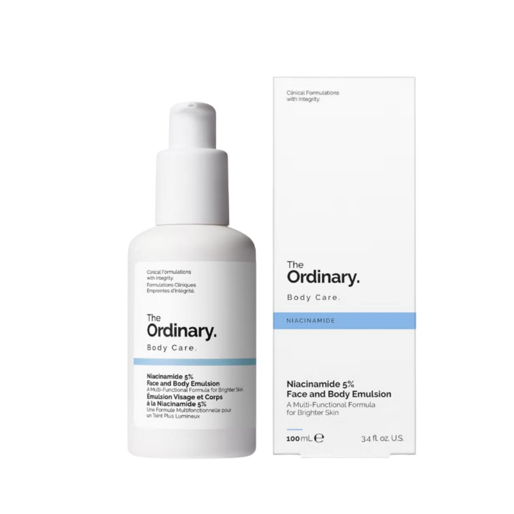 The Ordinary Niacinamide 5% Face and Body Emulsion - 100ml| ذا أورديناري مستحلب النياسيناميد للوجه والجسم 5% -100مل