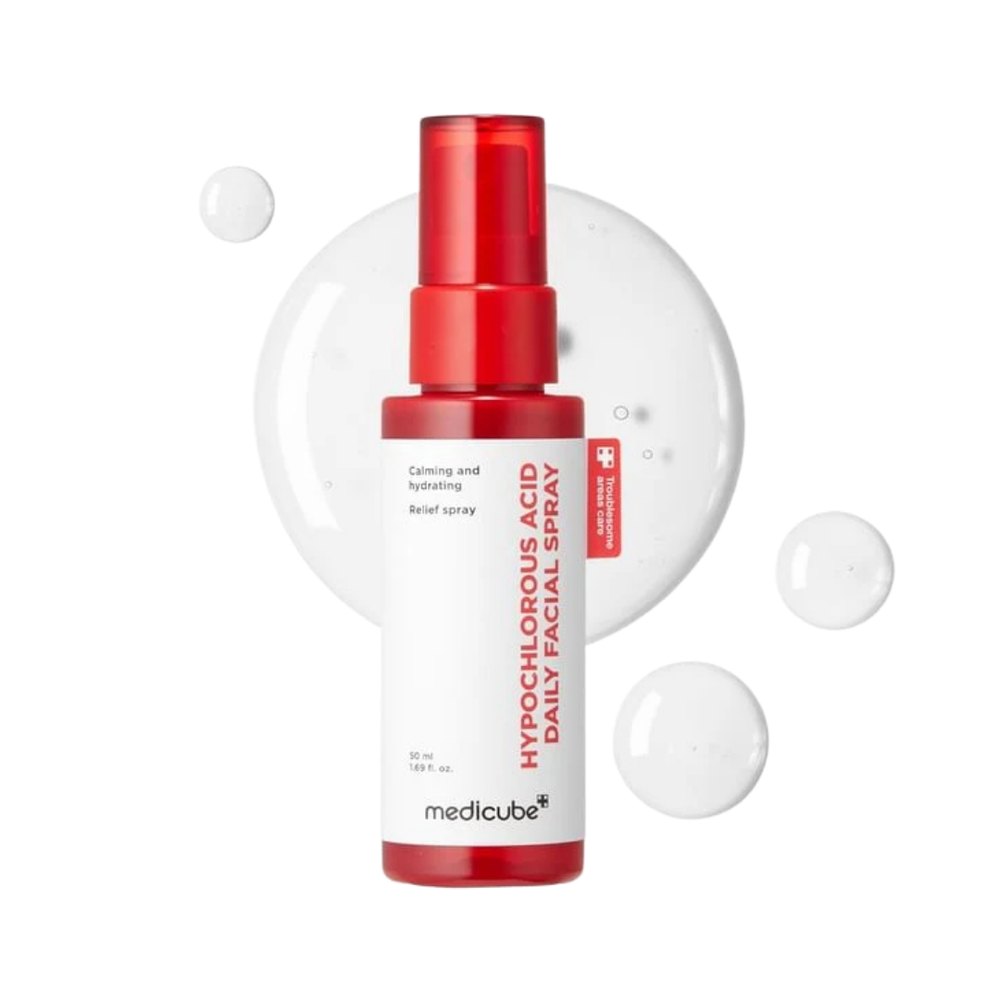 Medicube Hypochlorous Acid Daily Facial Spray - 50ml | ميدي كيوب بخاخ الوجه اليومي – 50 مل