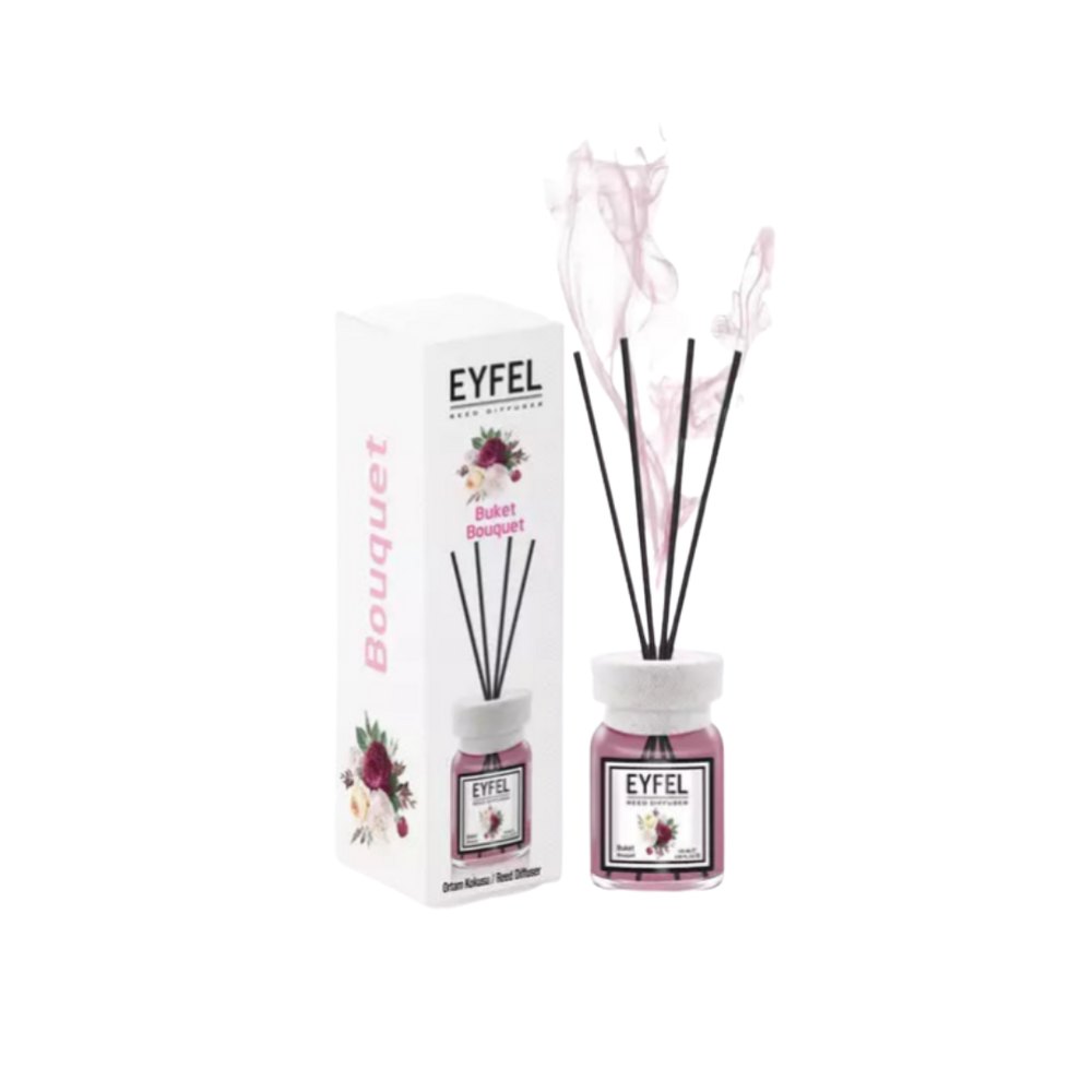 EYFEL Bouquet Reed Diffuser - 120ml | ايفل معطر جو - 120 مل