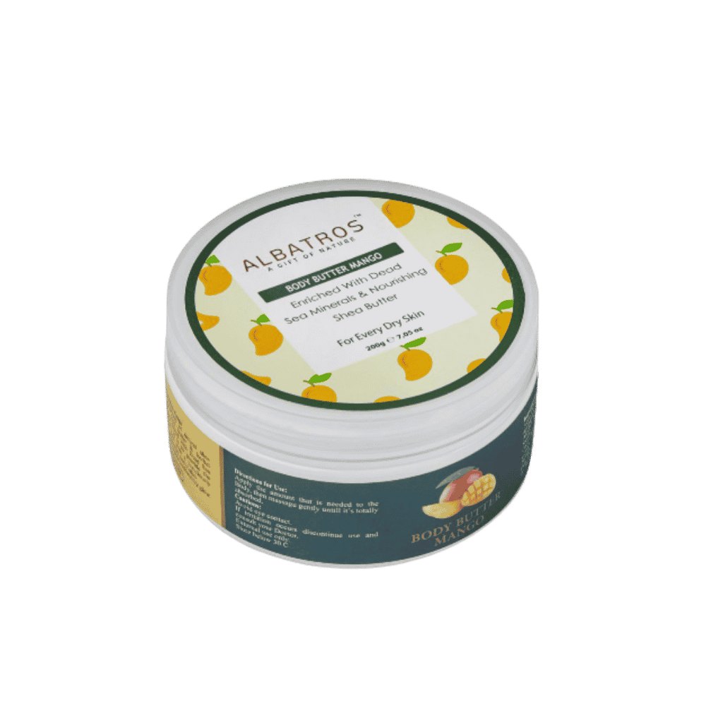 AL BATROS Body Butter Mango - 200g | الباتروس زبدة جسم مانجو - 200غ