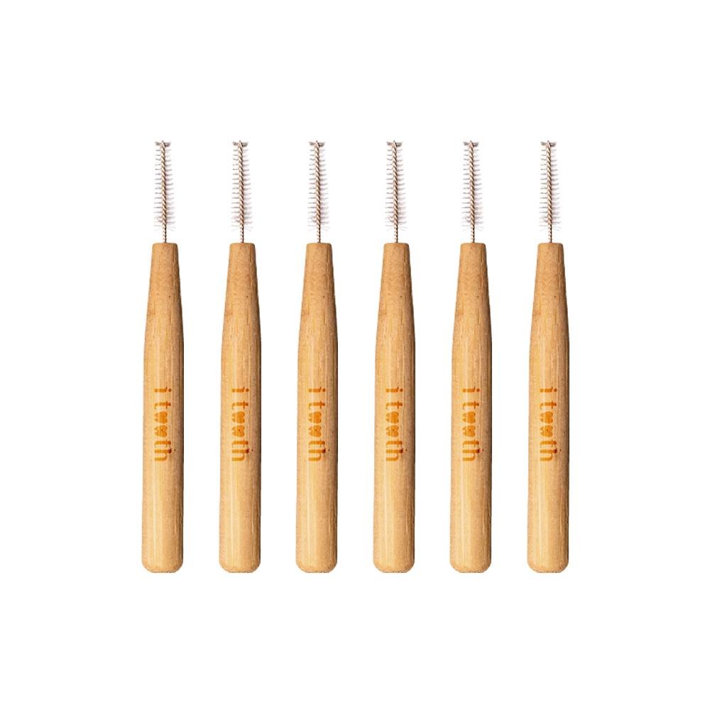 i tooth Interdental Bamboo Brush | اي توث فرشاة تنظيف بين الأسنان