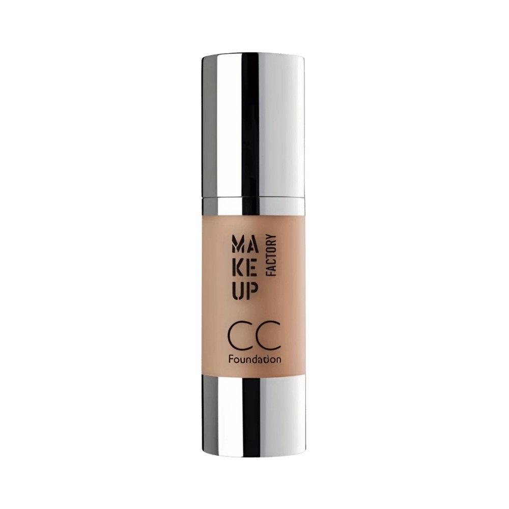 Make Up Factory CC Foundation Color Correcting Light Reflecting Spf10 - 30ml | ميكاب فاكتوري فاونديشن سي سي - 30مل