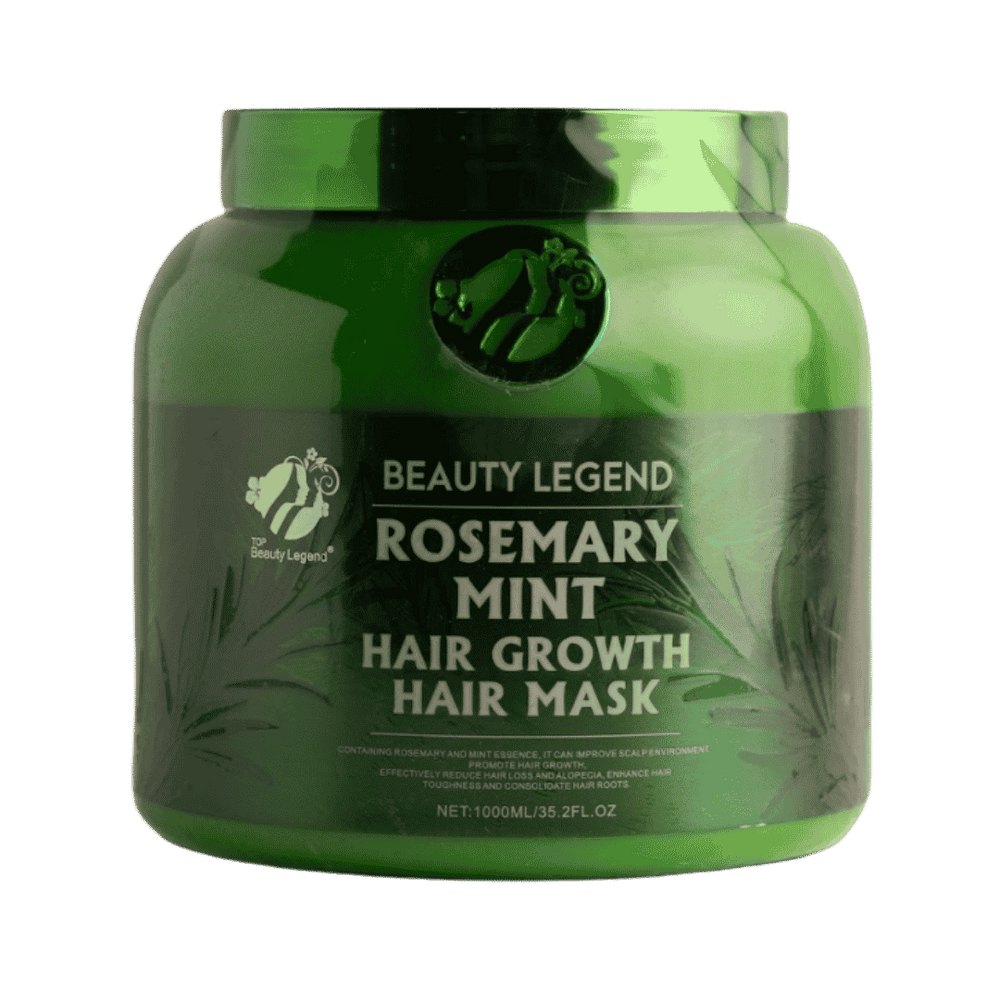 Top Beauty Legend Rosemary Mint Hair Growth Hair Mask - 1000ml | اسطورة الجمال ماسك للشعر باكليل الجبل - 1000 مل