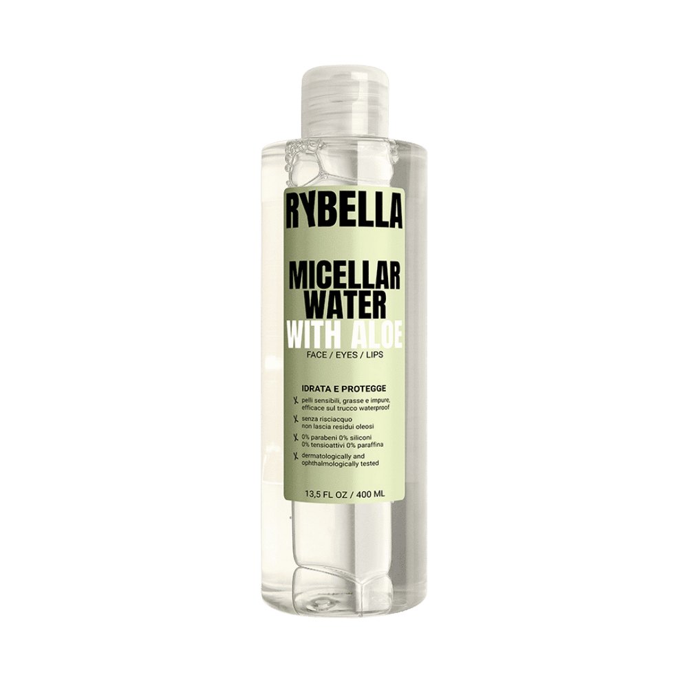 RYBELLA Micellar Water With Aloe - 400ml | ريبيلا ماء ميسيلار بالألوفيرا - 400مل