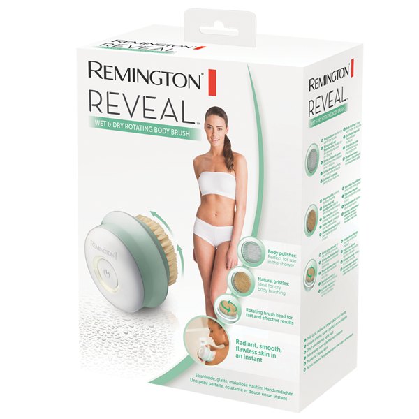 REMINGTON BB1000 Body Brush | ريمنجتون فرشاة الجسم الدوّارة للاستخدام الجاف والرطب
