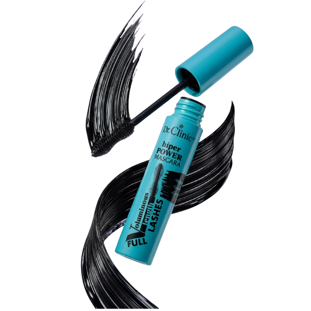 dr.Clinic Hiper Power Mascara Full Lashes - 9.5g | دكتور كلينك ماسكارا مكثفة للرموش هايبر باور - 9.5 غ