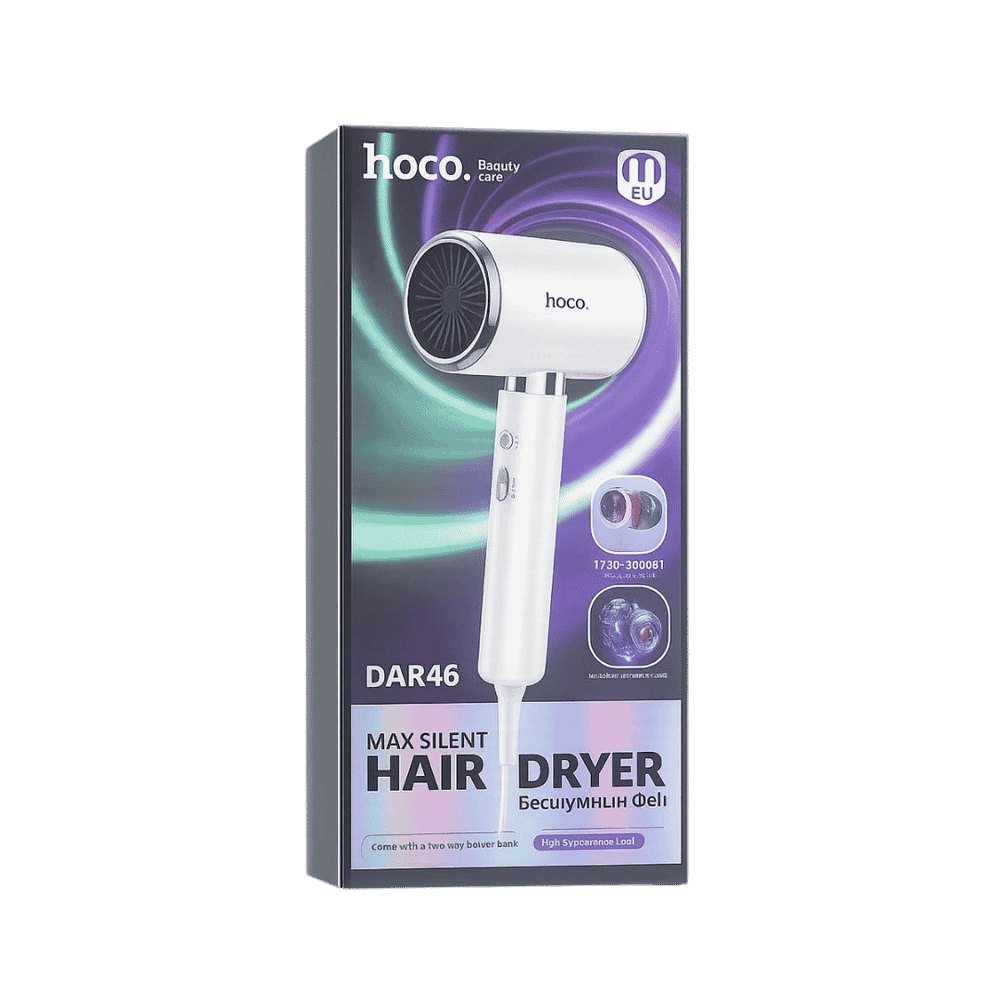 hoco Max Silent Hair Dryer | هوكو مجفف شعر صامت