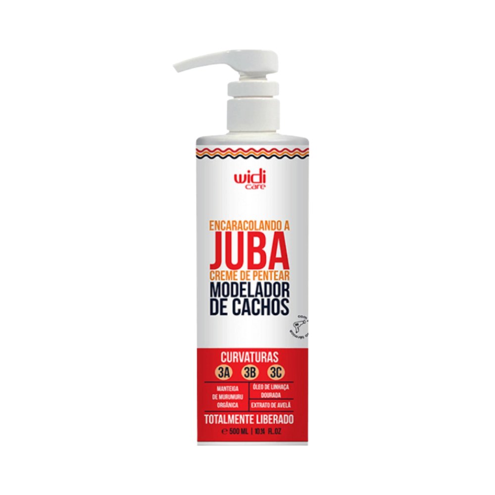 Widi Care Encaracolando A Juba Creme de Pentear - 500ml | ويدي كير ليف ان للشعر المجعد - 500 مل