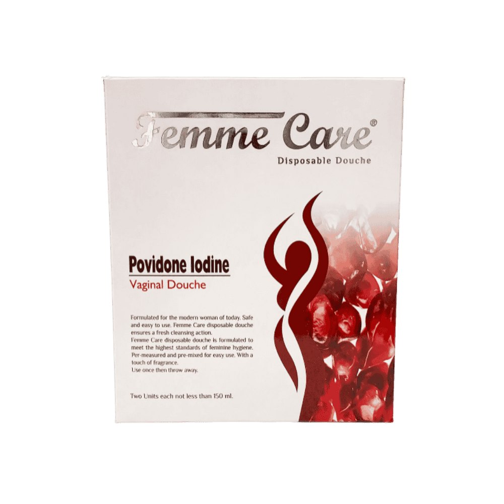 Femme Care Disposable Douche Vaginal Douche - 150ml | فيم كير دوش مهبلي للنساء - 150مل