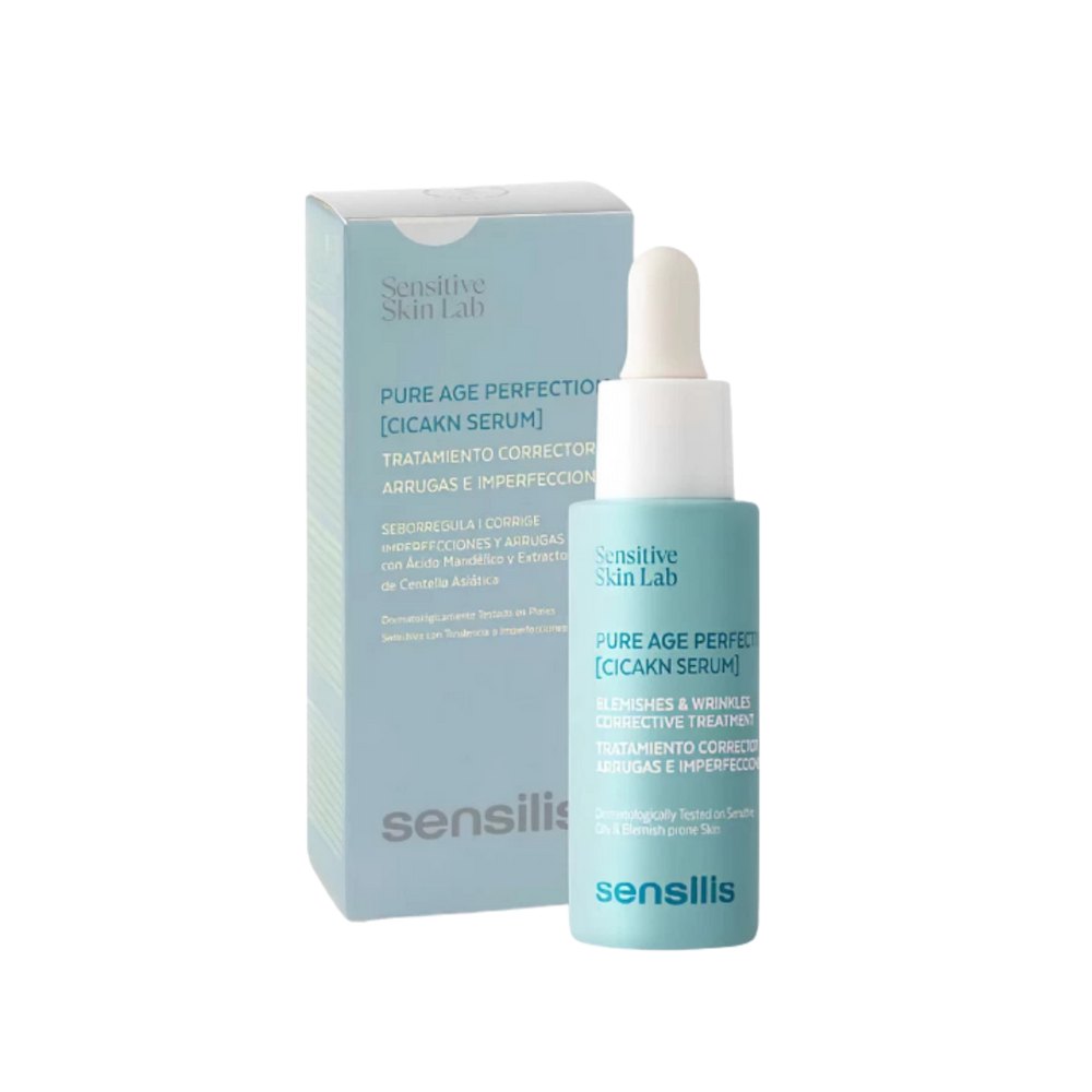 SENSILIS PURE AGE PERFECTION Cicacne Serum - 30ml | سينسيليس سيروم لتقليل مظهر العيوب و التجاعيد - 30 مل