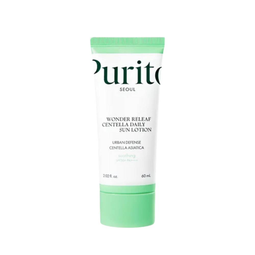 Purito Wonder Releaf Centella Daily Sun Lotion - 60ml | بيوريتو واقي شمسي لوشن بالسنتيلا - 60 مل