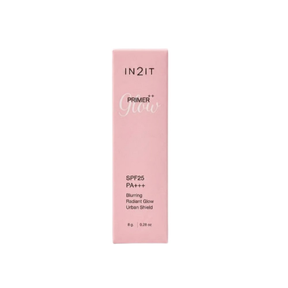 IN2IT Primer++ Glow Spf25 Blurring Radiant Glow Urban Shield - 8g | ان تو ات برايمر جلو spf25 - 8 غرام