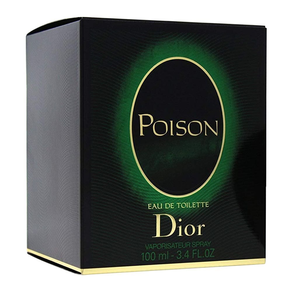 Dior Poison Eau De Toilette - 100ml | ديورعطر ديور بويزن للنساء 100 مل