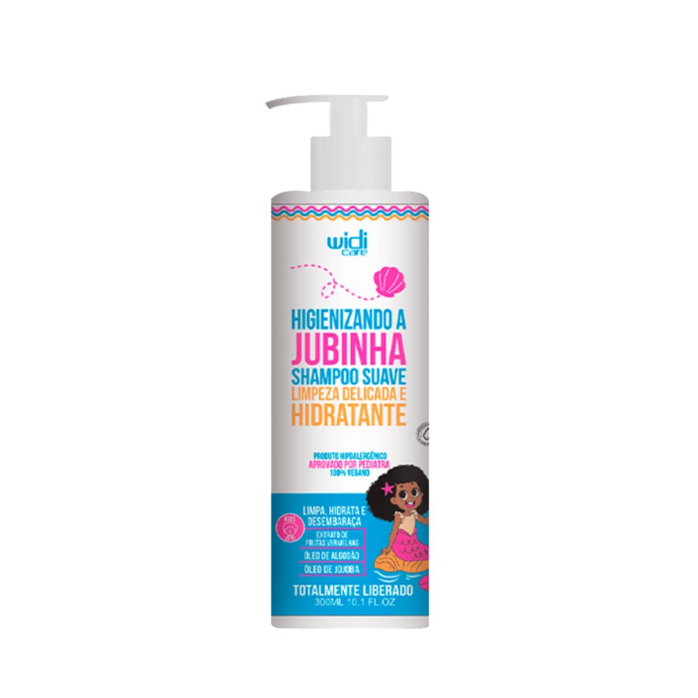 Widi Care Higienizando A Jubinha Shampoo Suave - 300ml | ويدي كير شامبو التنظيف اللطيف و المرطب - 300 مل