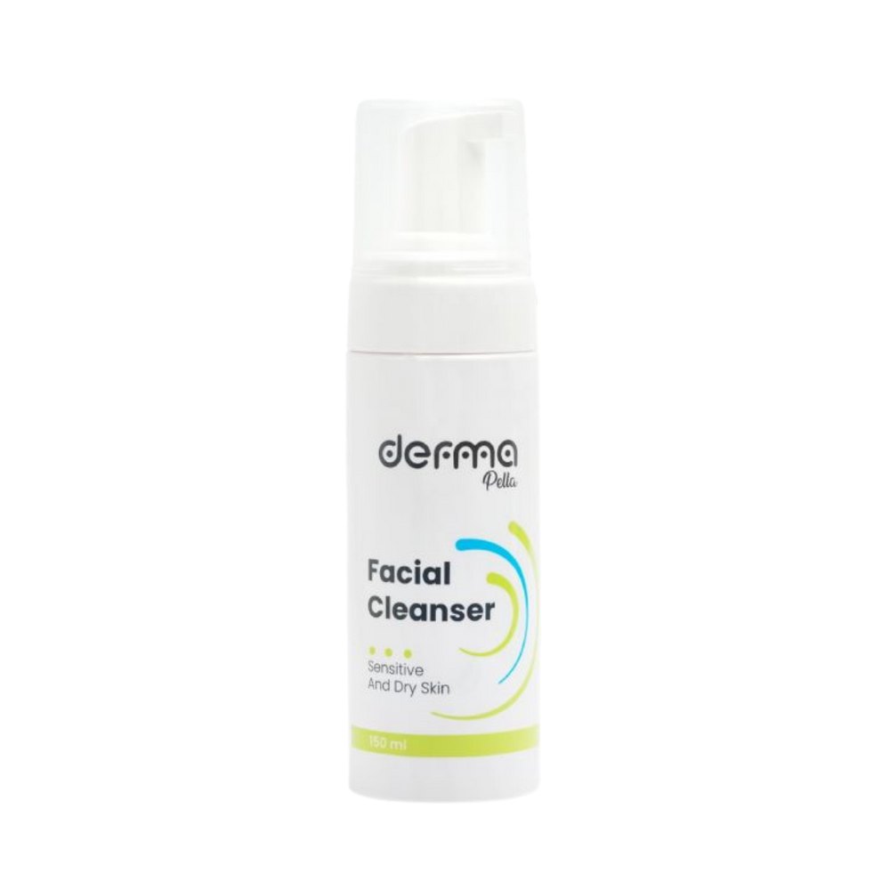 derma Pella Facial Cleanser Sensitive & Dry Skin - 150 ml | ديرما بيلا غسول وجه للبشرة الجافة والحساسة - 150 مل