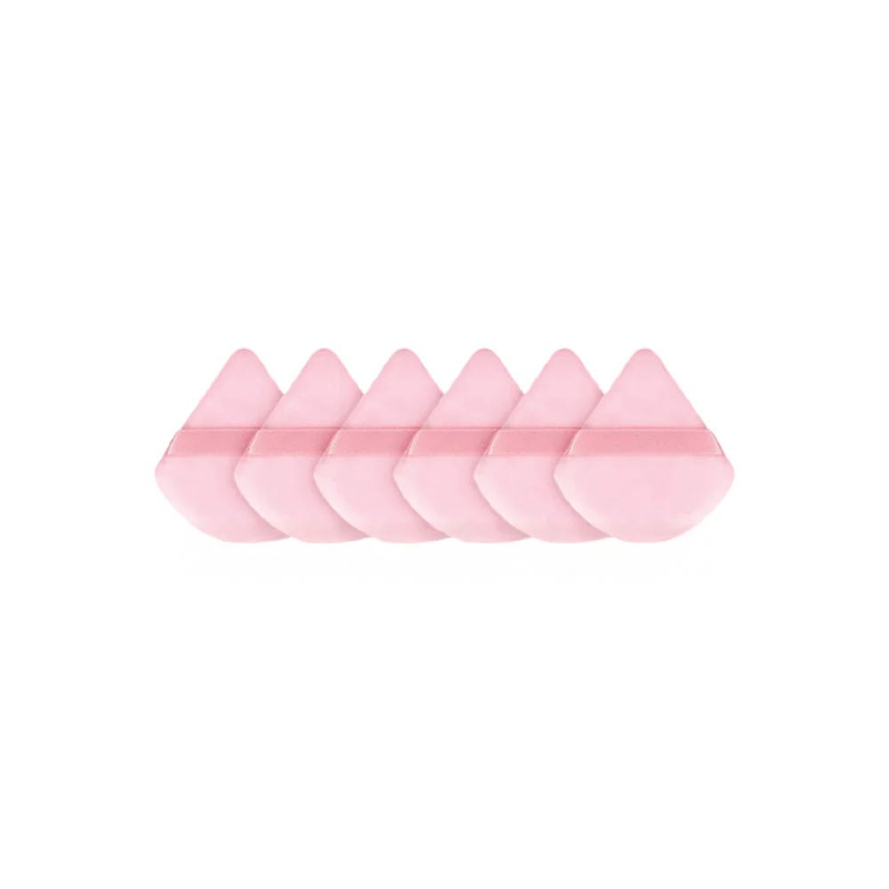 J. Cat 6 petite pink puffs Br59 | جي كات اسفنجة مكياج Br 59 - 6قطع