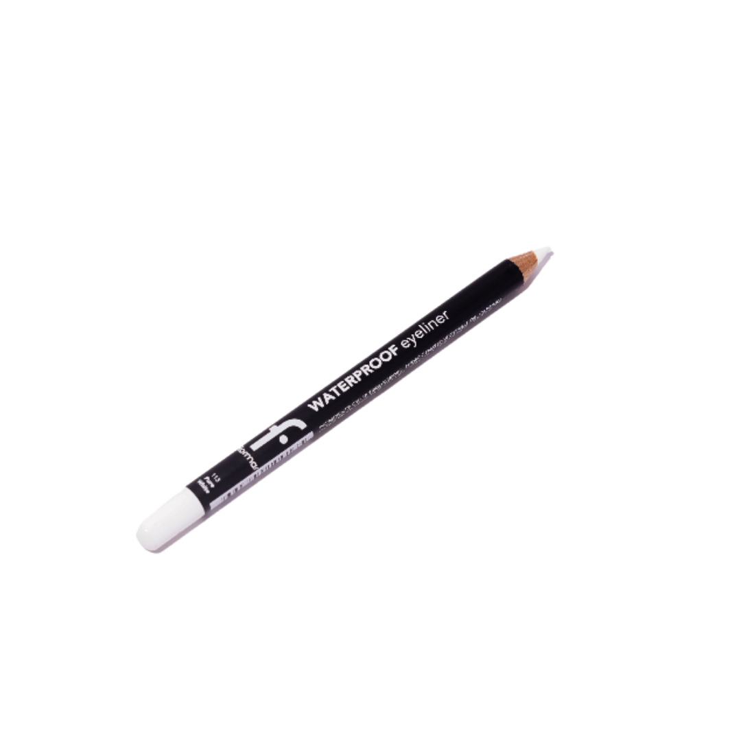 Flormar Waterproof Eye Liner No.113 Pure White | فلورمار اي لاينر مقاوم للماء - 113 - ابيض