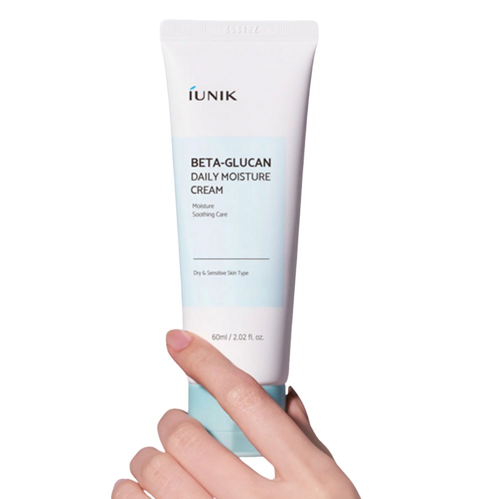 IUNIK Beta-Glucan Daily Moisture Cream - 60ml | ايونيك مرطب بيتا غلوكان يومي للوجه - 60 مل