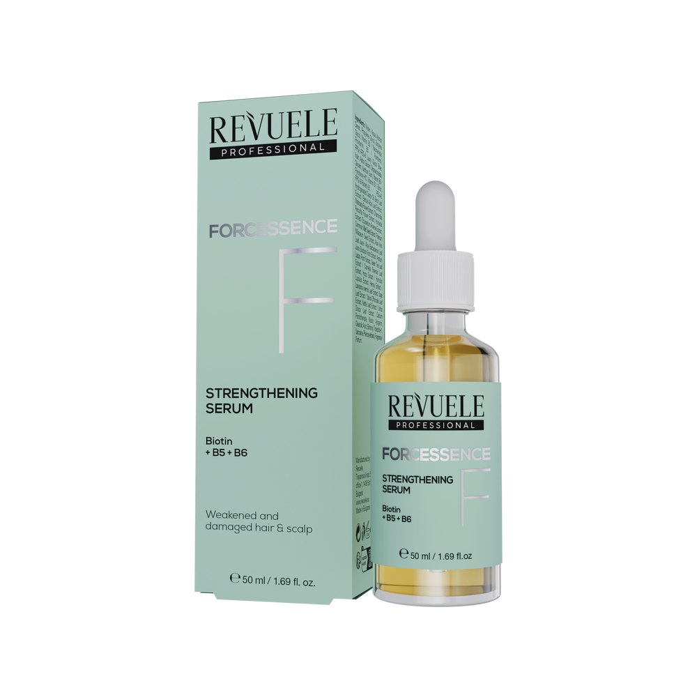 REVUELE Hair Professional Forcessence Strengthening Serum - 50ml | ريفويل سيروم مقوّي للشعر وفروة الرأس - 50 مل