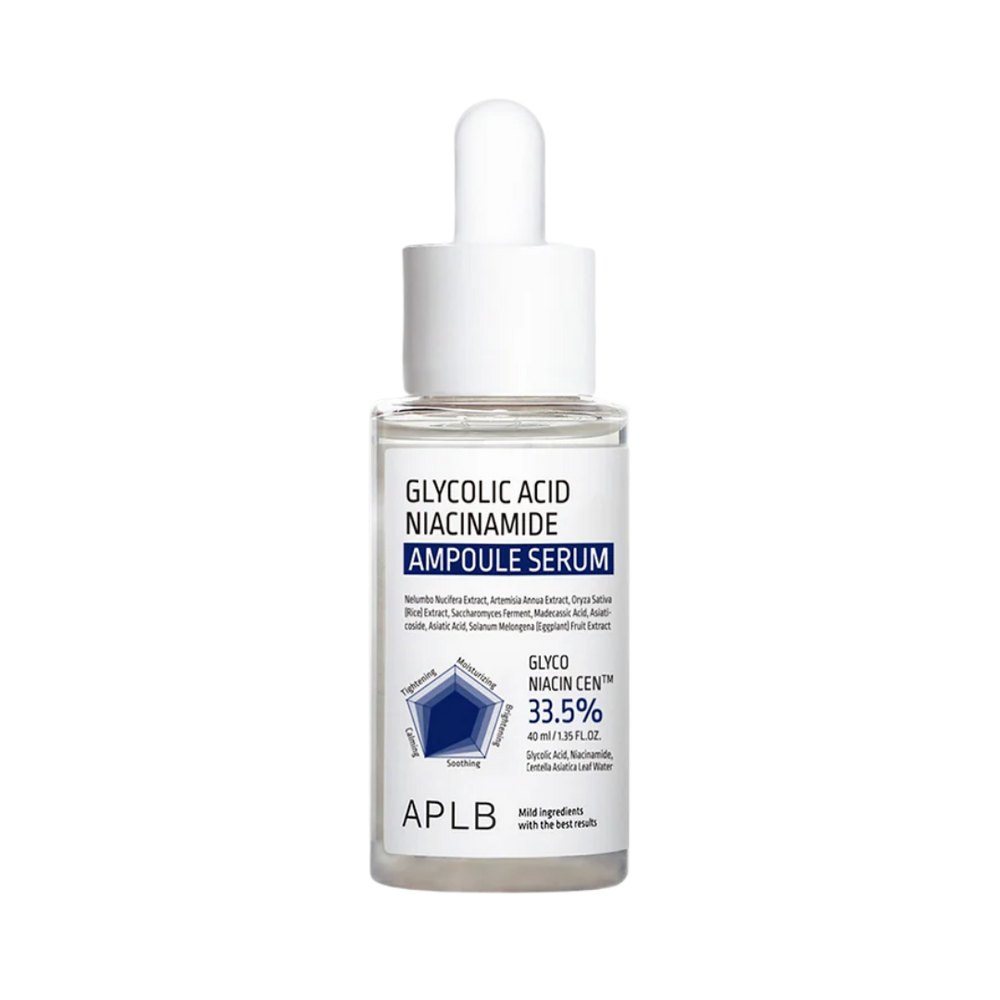 APLB Glycolic Acid Niacinamide Ampoule Serum - 40ml | اي بي ال بي سيروم الجليكوليك اسيد و النياسيناميد - 40 مل