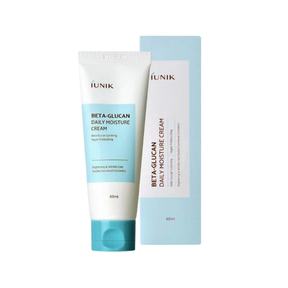 Iunik Beta glucan Daily Moisture Cream - 60ml | ايونيك كريم بيتا جلوكان المرطب اليومي – 60 مل