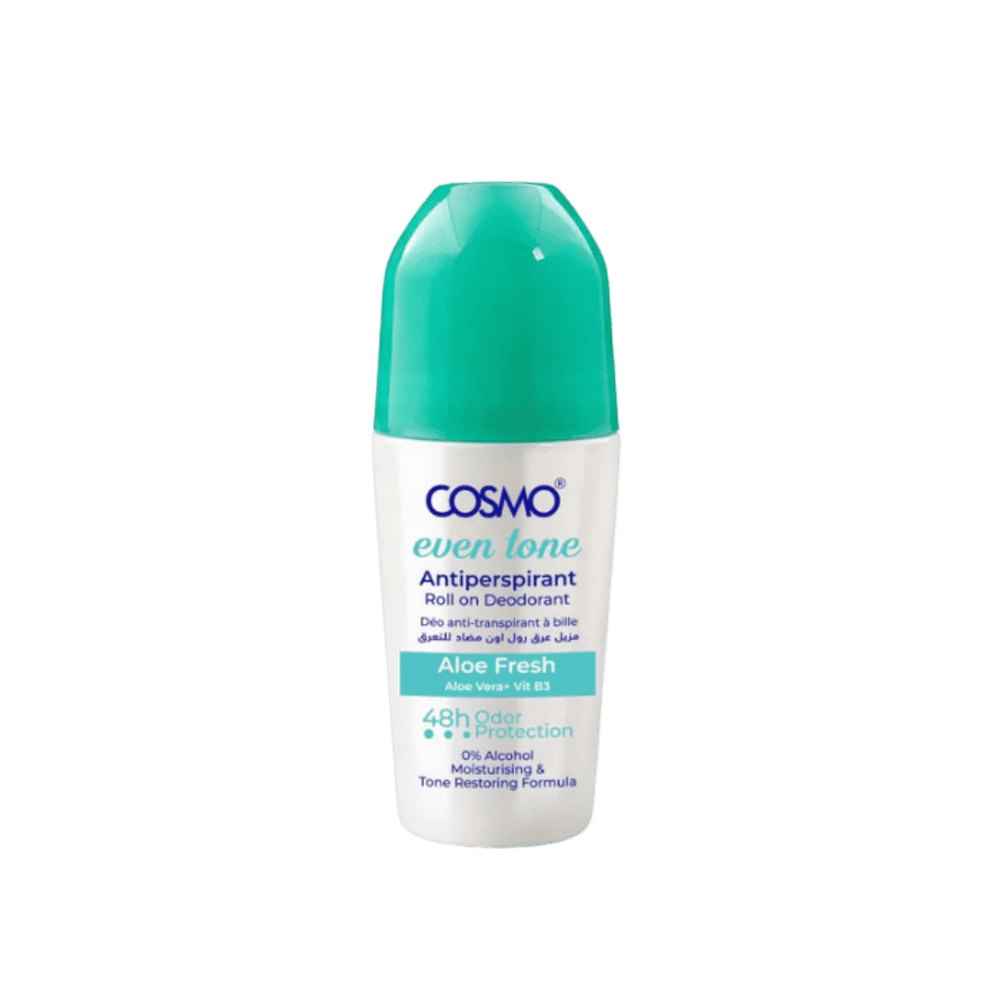 COSMO COSMETICS Even Tone Roll-On Deodorant - 50ml | كوزمو كوزمتكس مزيل عرق رول أون لتوحيد اللون - 50 مل