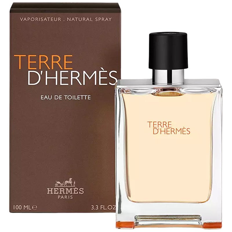 HERMES Terre D'hermes Eau De Toilette - 100ml | هيرميس عطر تيري دي للرجال - 100 مل