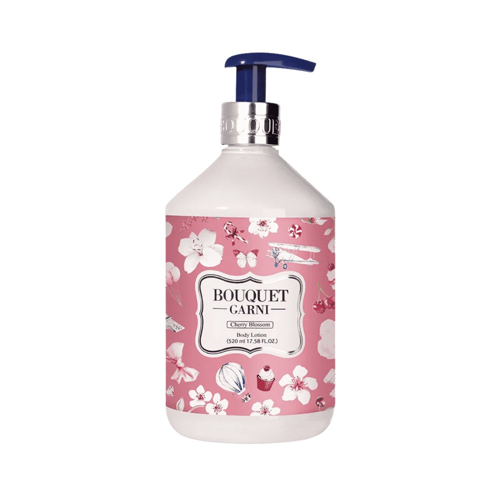 BOUQUET GARNI Body Lotion Cherry Blossom - 520ml | بوكيه غارني لوشن للجسم برائحة ازهار الكرز - 520 مل