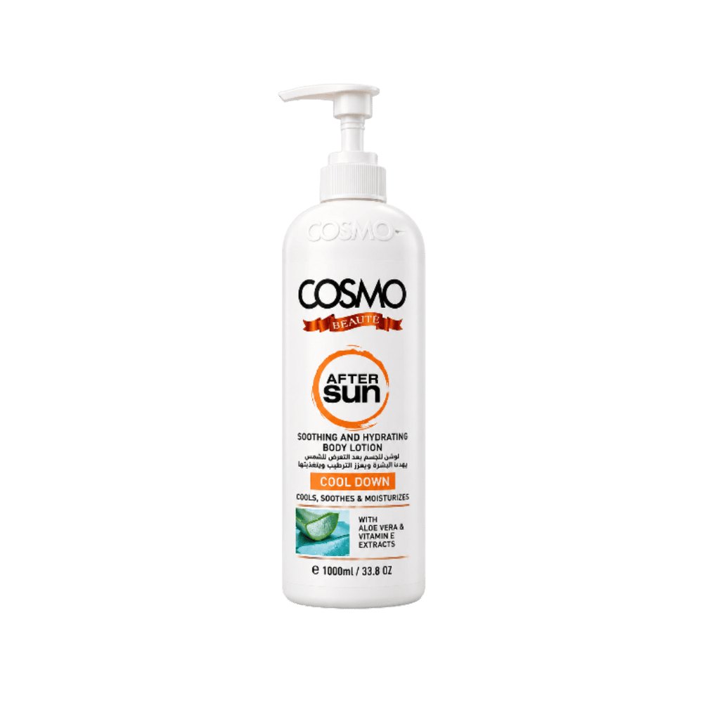 COSMO COSMETICS BEAUTE AFTER SUN BODY LOTION - 1000ml | كوزمو كوزمتكس لوشن جسم بعد التعرض للشمس - 1000مل