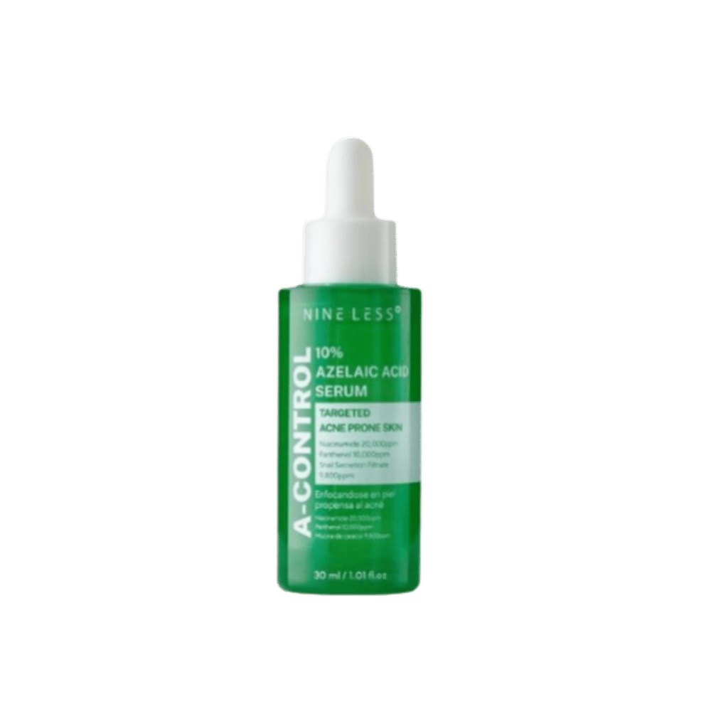 NINE LESS A-Control 10% Azelaic Acid Serum - 30ml | ناين ليس سيروم الأزليك اسيد 10% - 30 مل