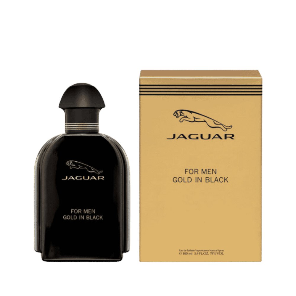 Jaguar Gold In Black EDT - 100ml | جاغوار عطر للرجال كولد ان بلاك - 100مل