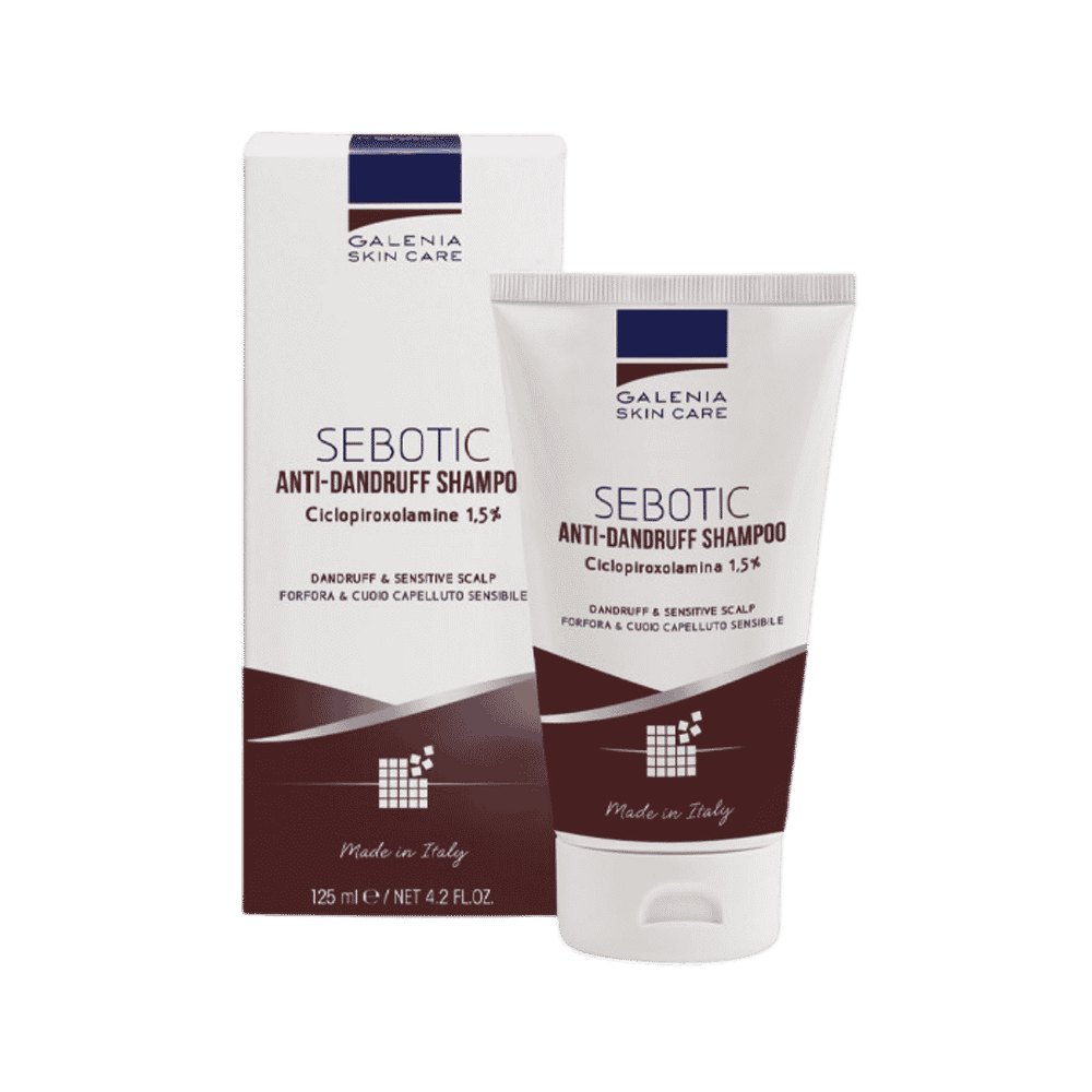 Galenia Skin Care Sebotic Anti-Dandruff Shampoo - 125ml | غالينيا شامبو مضاد لقشرة الرأس سيكلوبيروكسيلامين 1.5% - 125مل
